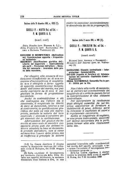 La Corte suprema di Roma raccolta periodica delle sentenze della Corte di cassazione di Roma