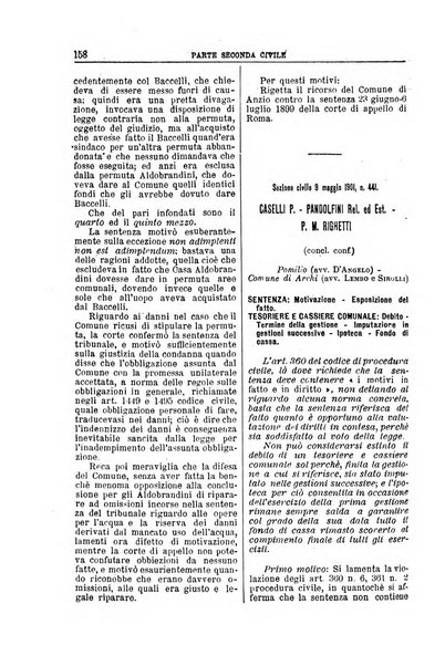 La Corte suprema di Roma raccolta periodica delle sentenze della Corte di cassazione di Roma