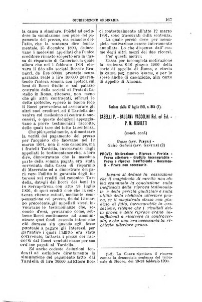 La Corte suprema di Roma raccolta periodica delle sentenze della Corte di cassazione di Roma