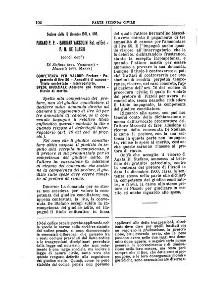 La Corte suprema di Roma raccolta periodica delle sentenze della Corte di cassazione di Roma