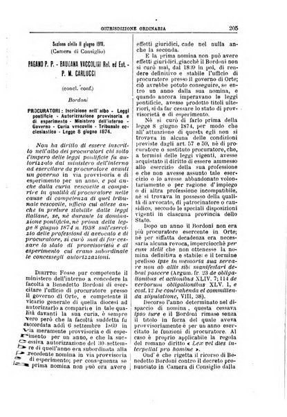 La Corte suprema di Roma raccolta periodica delle sentenze della Corte di cassazione di Roma