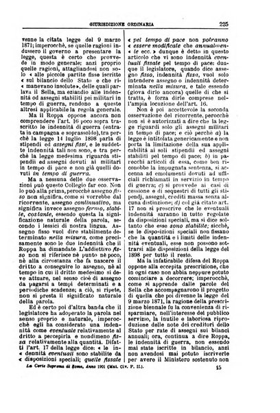 La Corte suprema di Roma raccolta periodica delle sentenze della Corte di cassazione di Roma