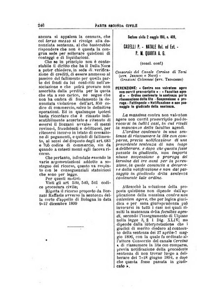 La Corte suprema di Roma raccolta periodica delle sentenze della Corte di cassazione di Roma