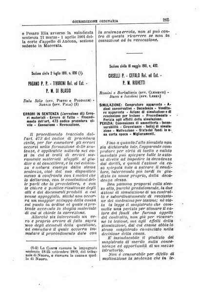 La Corte suprema di Roma raccolta periodica delle sentenze della Corte di cassazione di Roma