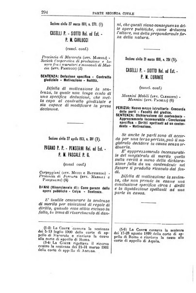 La Corte suprema di Roma raccolta periodica delle sentenze della Corte di cassazione di Roma