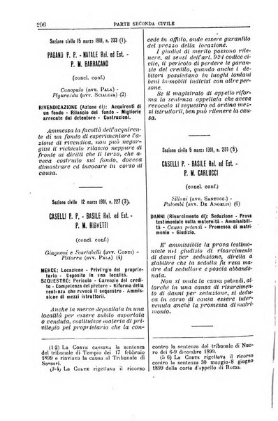 La Corte suprema di Roma raccolta periodica delle sentenze della Corte di cassazione di Roma