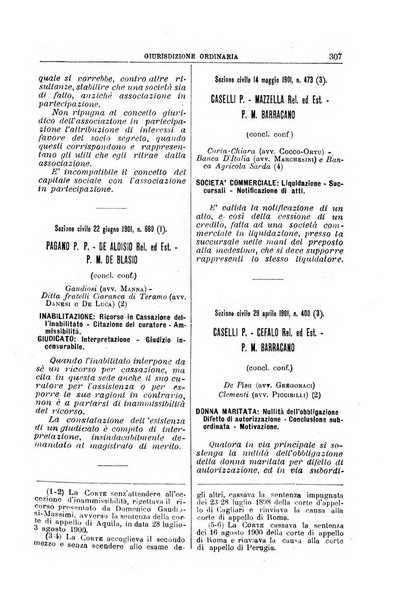 La Corte suprema di Roma raccolta periodica delle sentenze della Corte di cassazione di Roma