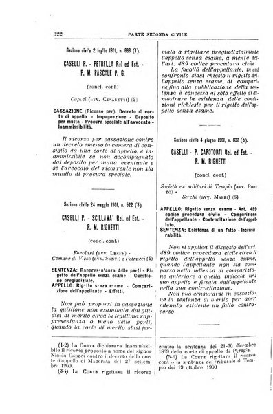 La Corte suprema di Roma raccolta periodica delle sentenze della Corte di cassazione di Roma