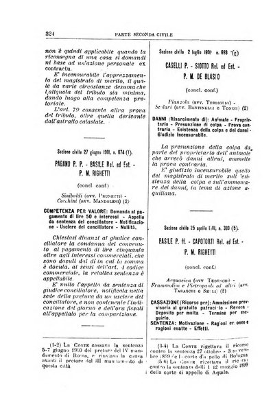 La Corte suprema di Roma raccolta periodica delle sentenze della Corte di cassazione di Roma