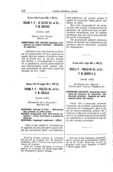 La Corte suprema di Roma raccolta periodica delle sentenze della Corte di cassazione di Roma