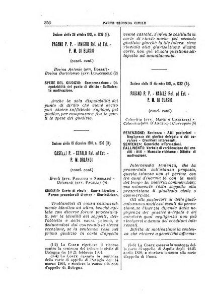 La Corte suprema di Roma raccolta periodica delle sentenze della Corte di cassazione di Roma