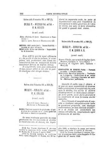 La Corte suprema di Roma raccolta periodica delle sentenze della Corte di cassazione di Roma