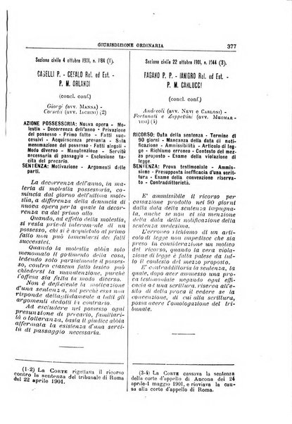 La Corte suprema di Roma raccolta periodica delle sentenze della Corte di cassazione di Roma