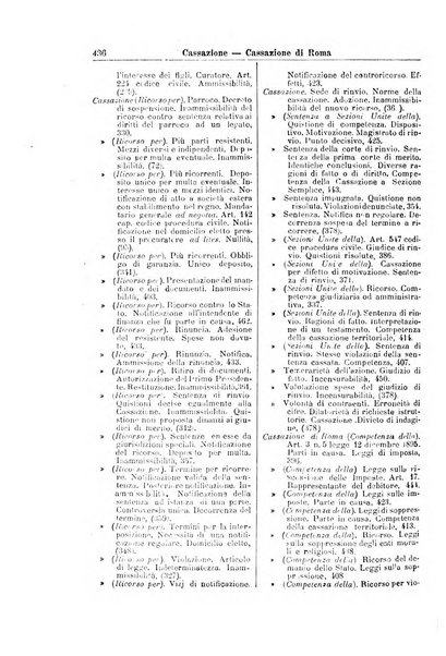 La Corte suprema di Roma raccolta periodica delle sentenze della Corte di cassazione di Roma
