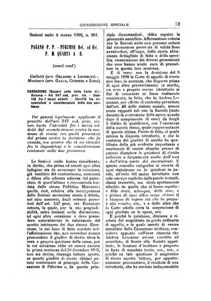 La Corte suprema di Roma raccolta periodica delle sentenze della Corte di cassazione di Roma