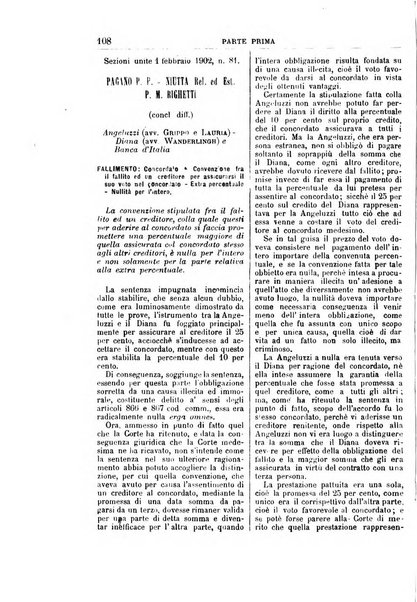 La Corte suprema di Roma raccolta periodica delle sentenze della Corte di cassazione di Roma