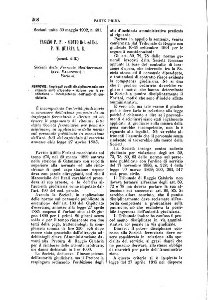 La Corte suprema di Roma raccolta periodica delle sentenze della Corte di cassazione di Roma