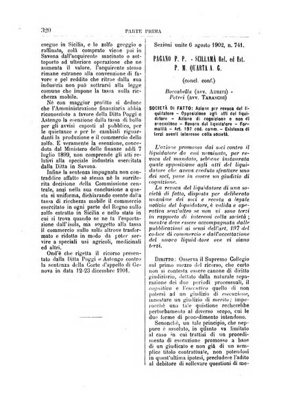 La Corte suprema di Roma raccolta periodica delle sentenze della Corte di cassazione di Roma