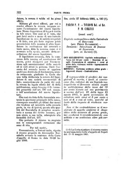 La Corte suprema di Roma raccolta periodica delle sentenze della Corte di cassazione di Roma