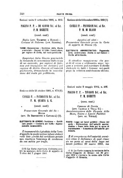 La Corte suprema di Roma raccolta periodica delle sentenze della Corte di cassazione di Roma