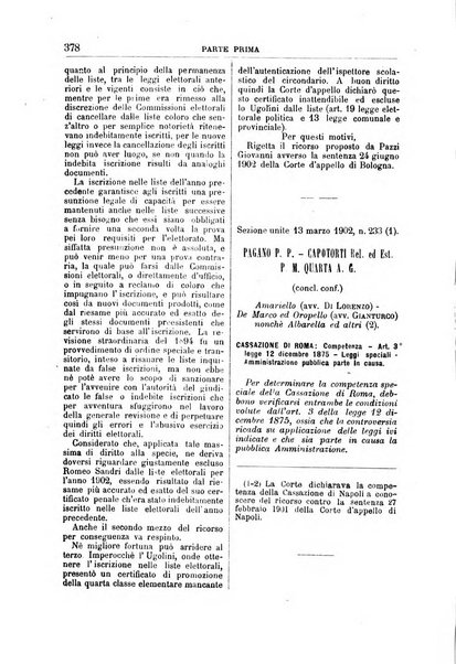 La Corte suprema di Roma raccolta periodica delle sentenze della Corte di cassazione di Roma