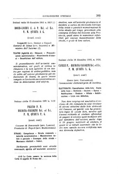 La Corte suprema di Roma raccolta periodica delle sentenze della Corte di cassazione di Roma