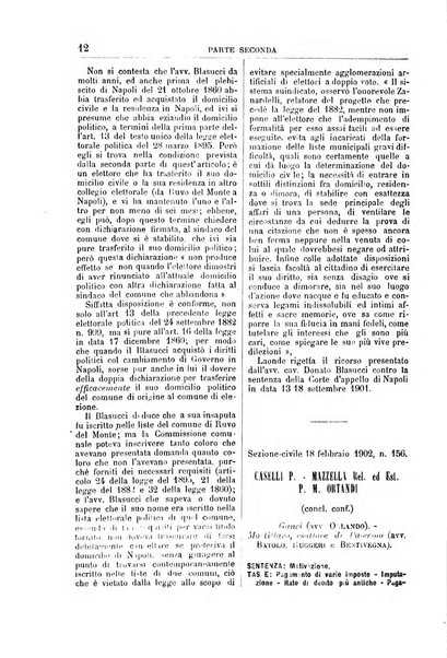 La Corte suprema di Roma raccolta periodica delle sentenze della Corte di cassazione di Roma