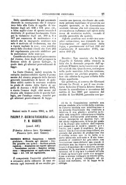 La Corte suprema di Roma raccolta periodica delle sentenze della Corte di cassazione di Roma