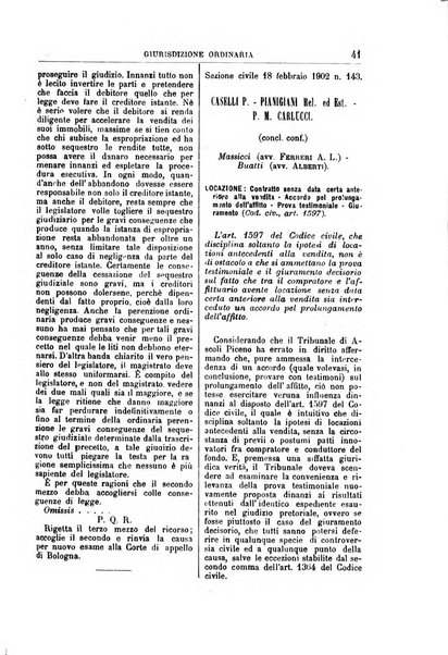 La Corte suprema di Roma raccolta periodica delle sentenze della Corte di cassazione di Roma