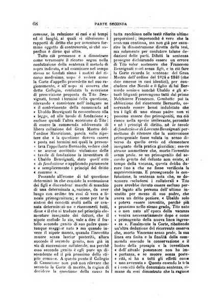 La Corte suprema di Roma raccolta periodica delle sentenze della Corte di cassazione di Roma