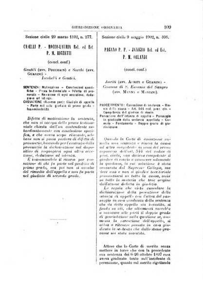 La Corte suprema di Roma raccolta periodica delle sentenze della Corte di cassazione di Roma