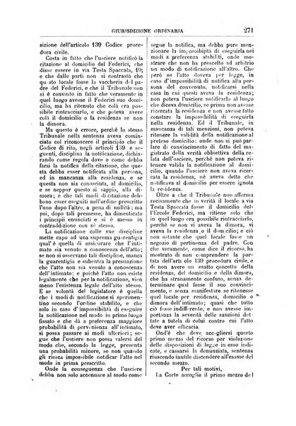 La Corte suprema di Roma raccolta periodica delle sentenze della Corte di cassazione di Roma