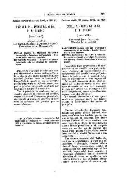 La Corte suprema di Roma raccolta periodica delle sentenze della Corte di cassazione di Roma