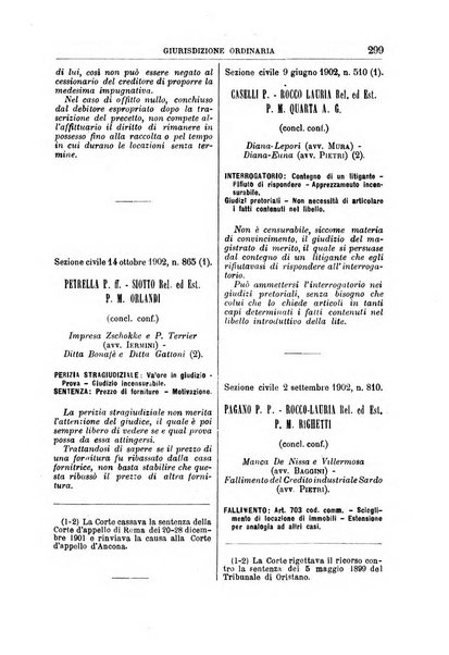 La Corte suprema di Roma raccolta periodica delle sentenze della Corte di cassazione di Roma