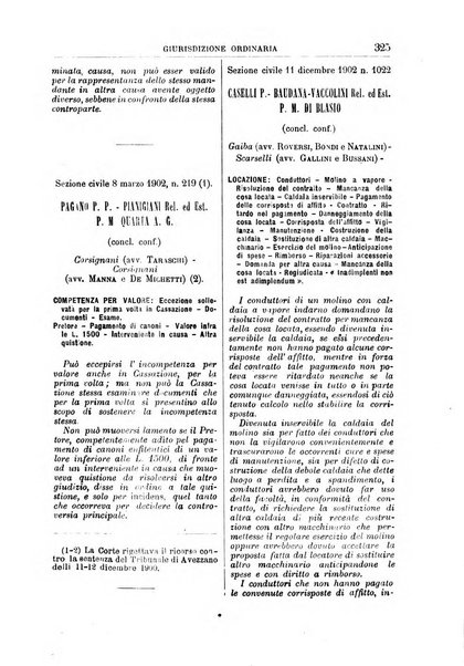 La Corte suprema di Roma raccolta periodica delle sentenze della Corte di cassazione di Roma