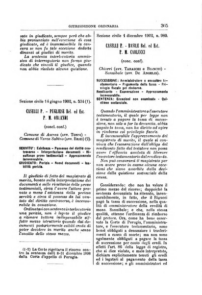 La Corte suprema di Roma raccolta periodica delle sentenze della Corte di cassazione di Roma