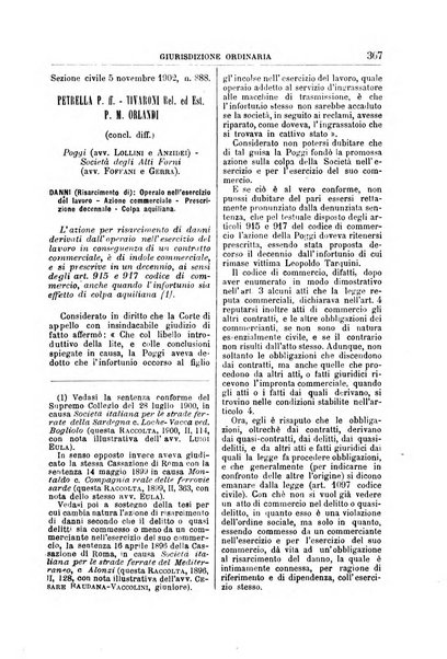 La Corte suprema di Roma raccolta periodica delle sentenze della Corte di cassazione di Roma