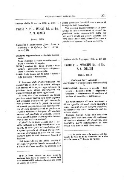 La Corte suprema di Roma raccolta periodica delle sentenze della Corte di cassazione di Roma