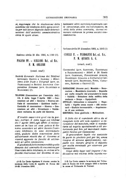 La Corte suprema di Roma raccolta periodica delle sentenze della Corte di cassazione di Roma