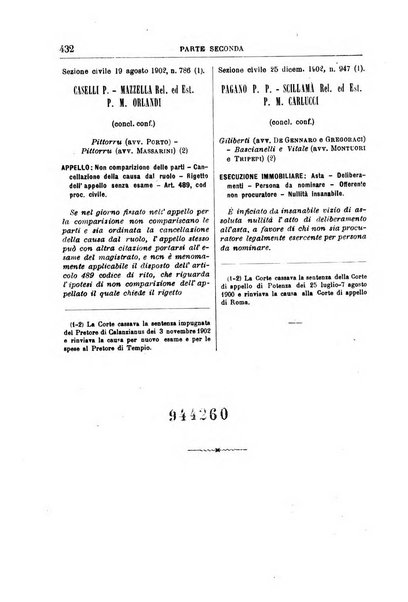 La Corte suprema di Roma raccolta periodica delle sentenze della Corte di cassazione di Roma