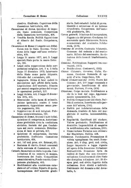 La Corte suprema di Roma raccolta periodica delle sentenze della Corte di cassazione di Roma