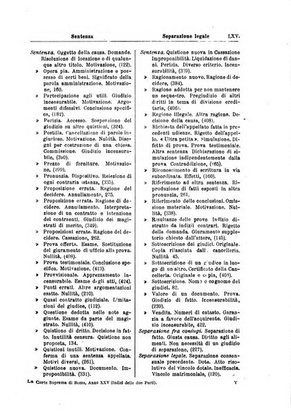La Corte suprema di Roma raccolta periodica delle sentenze della Corte di cassazione di Roma