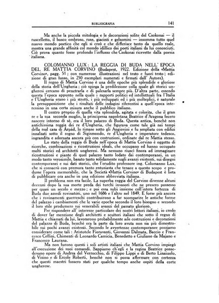 Corvina rivista di scienze, lettere ed arti della Società ungherese-italiana Mattia Corvino