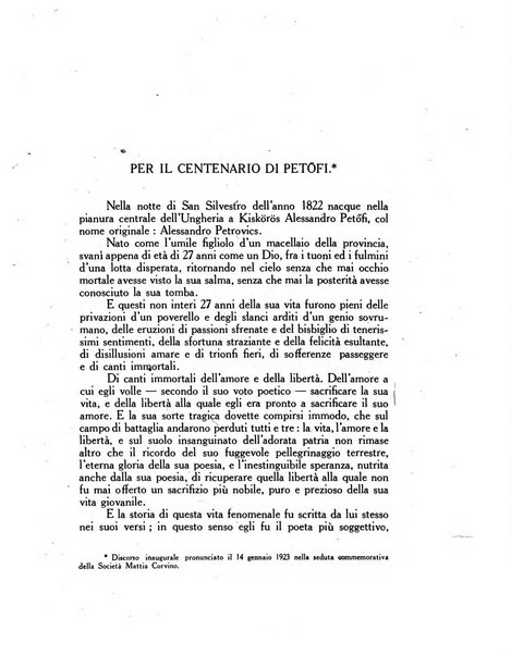 Corvina rivista di scienze, lettere ed arti della Società ungherese-italiana Mattia Corvino