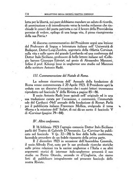 Corvina rivista di scienze, lettere ed arti della Società ungherese-italiana Mattia Corvino