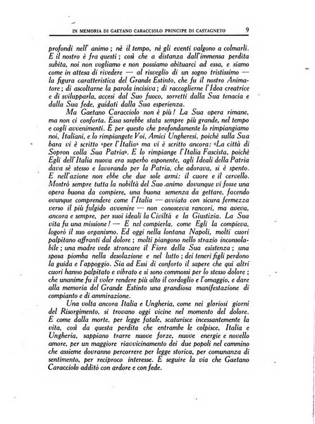 Corvina rivista di scienze, lettere ed arti della Società ungherese-italiana Mattia Corvino