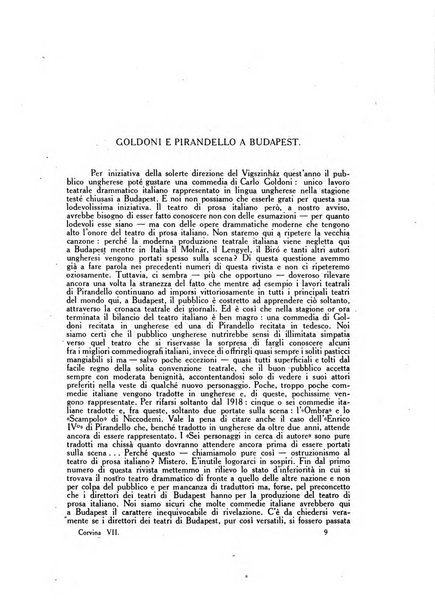 Corvina rivista di scienze, lettere ed arti della Società ungherese-italiana Mattia Corvino