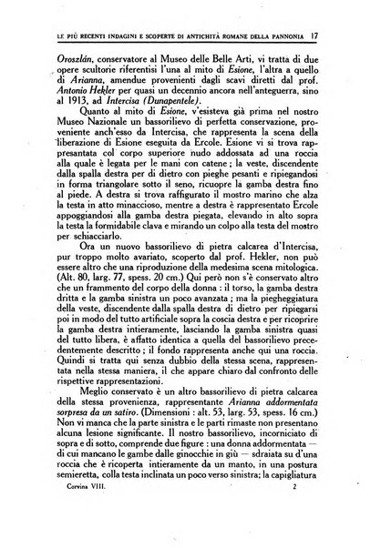 Corvina rivista di scienze, lettere ed arti della Società ungherese-italiana Mattia Corvino