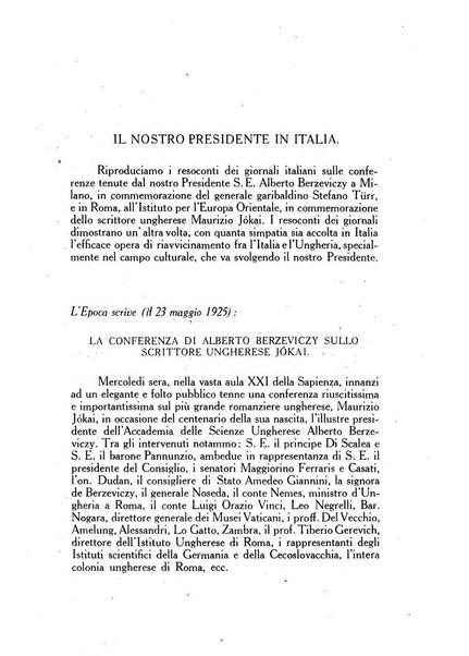 Corvina rivista di scienze, lettere ed arti della Società ungherese-italiana Mattia Corvino