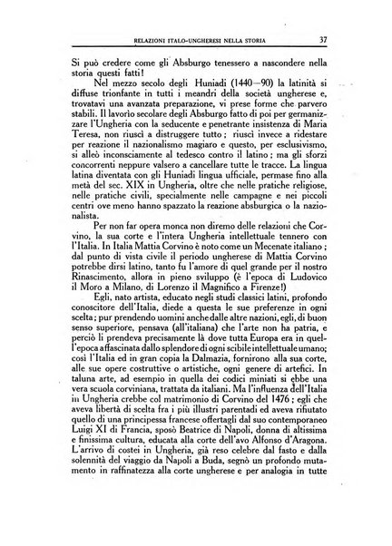 Corvina rivista di scienze, lettere ed arti della Società ungherese-italiana Mattia Corvino